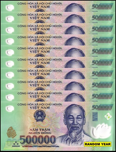 Vietnam 500 000 - 10, vnd