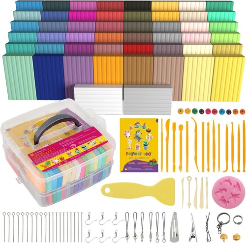 Polymer clay kit colors - clay, 50